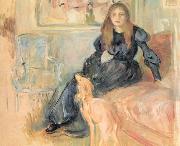 Berthe Morisot, Julie Manet et son Levrier Laerte,